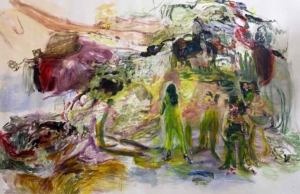 weites bewohntes land